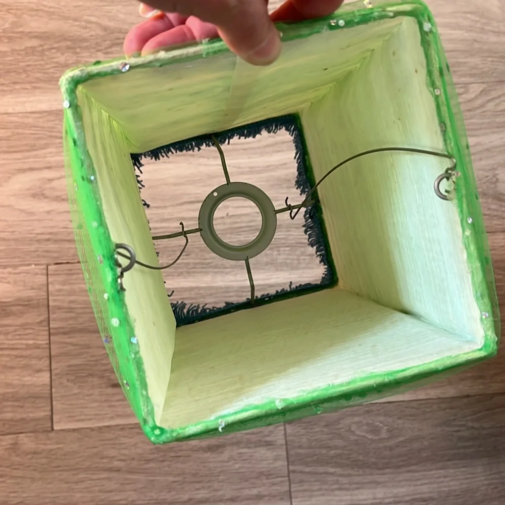 Ikea Orgel- Reworked Fringe Lampshade